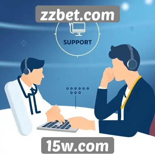 Funcionalidades de suporte ao cliente do zzbet